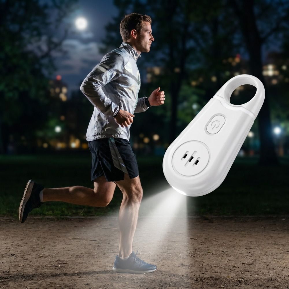 Personal Alarm Keychain - Przenośny osobisty alarm bezpieczeństwa, głośna syrena,