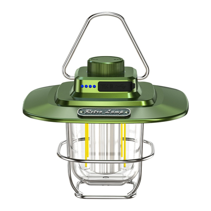 Power Outage Light - Vintage'owa lampa kempingowa LED, wodoodporna, ładowana