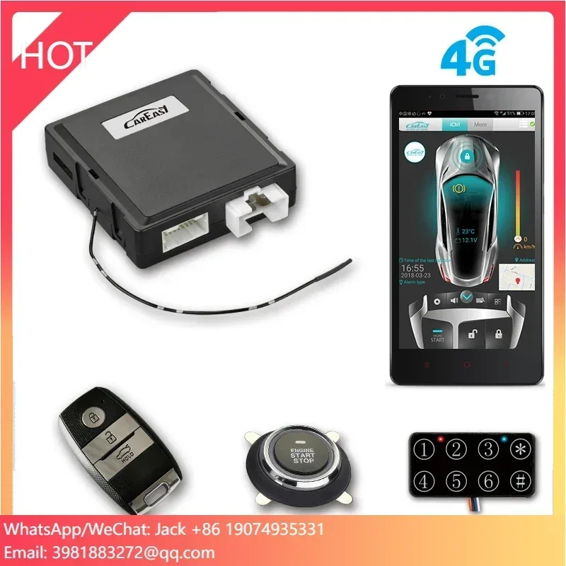 Door Stop Alarm - Alarm samochodowy 4G GPS/GSM z systemem