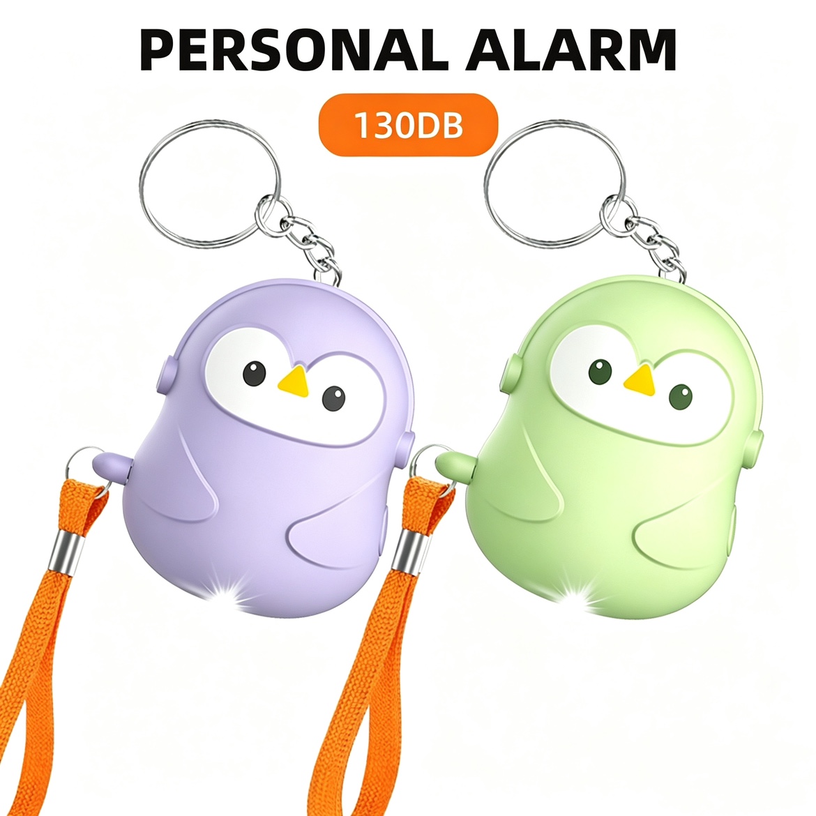 Personal Alarm Keychain - Osobisty alarm do samoobrony 5 szt.