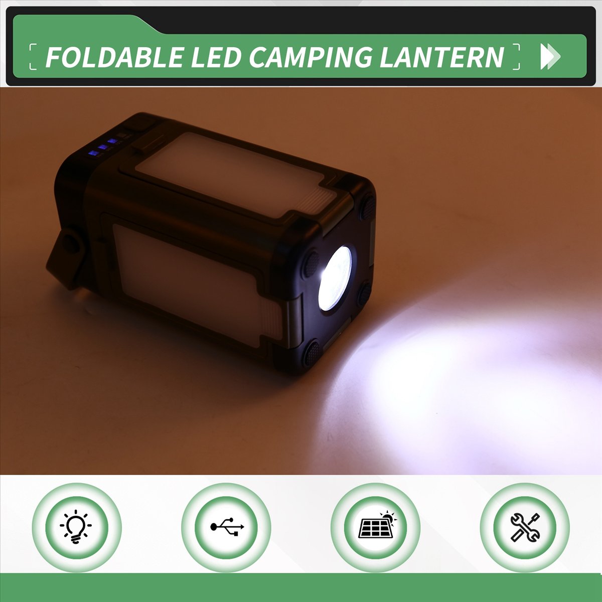 Power Outage Light - X08A Składana latarnia kempingowa LED z