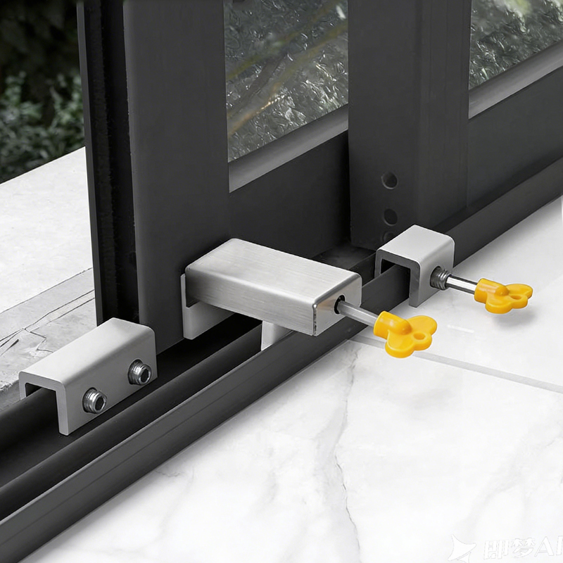 Window Lock Bar - Regulowany ogranicznik okna z blokadą, ze