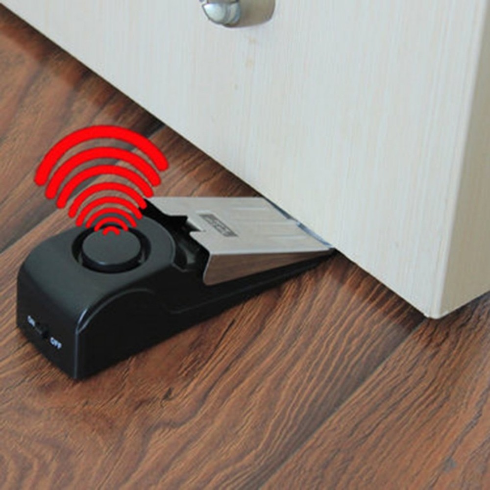 Door Stop Alarm - 125 DB System antywłamaniowy zabezpieczający dom