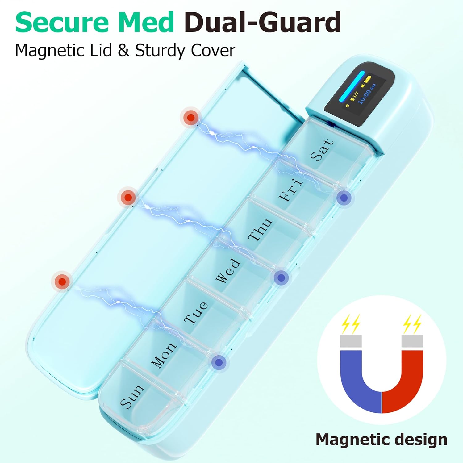 Inteligentny organizer na leki – Medicine Cabinet Lock recenzja i cena