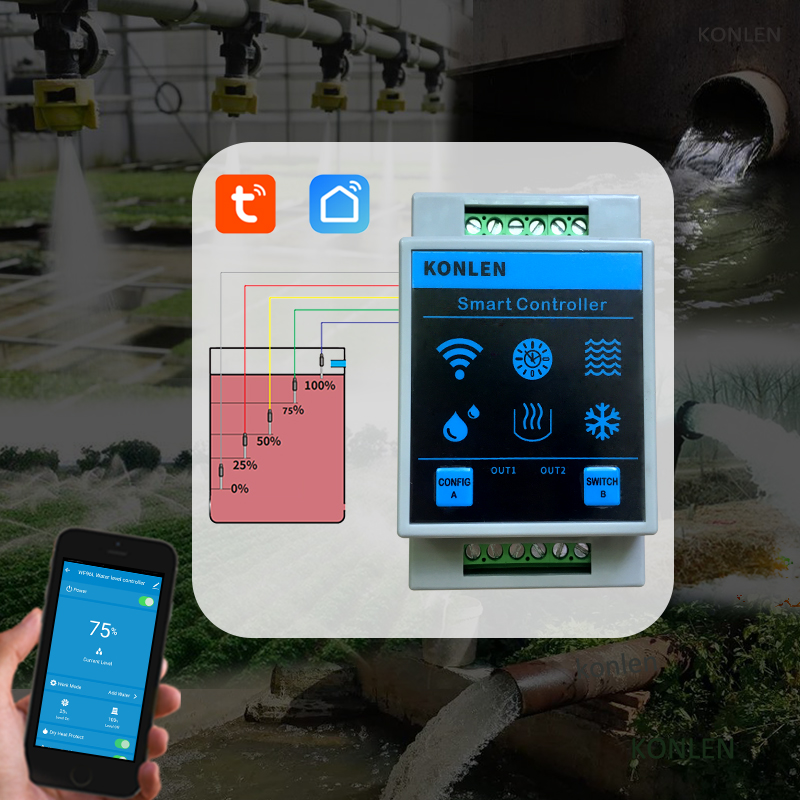 KONLEN Tuya Czujnik poziomu wo – Water Alarm Sensor recenzja i cena