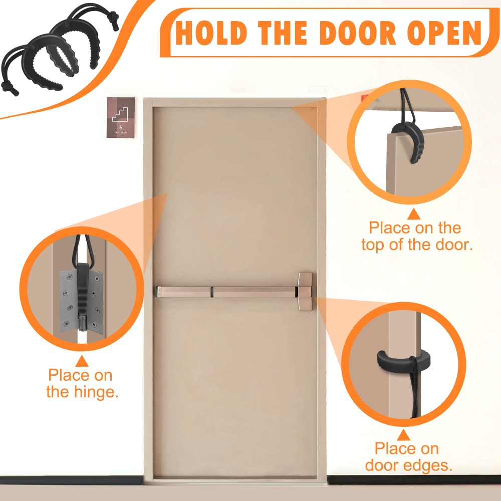 Łatwy w użyciu gumowy klin do  – Door Stop Alarm recenzja i cena