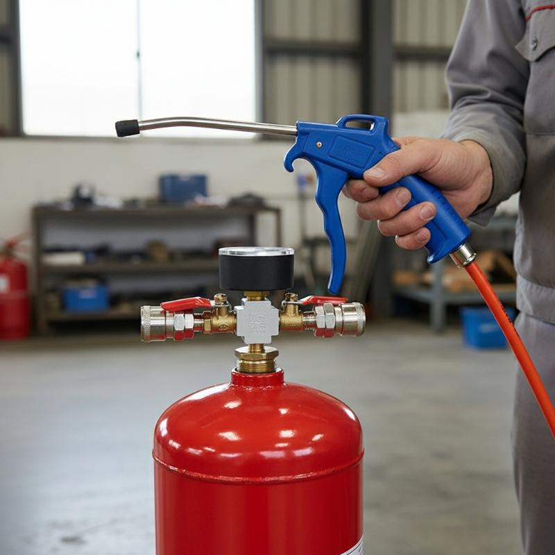 Akcesoria do przenośnych kompr – Fire Extinguisher Small recenzja i cena