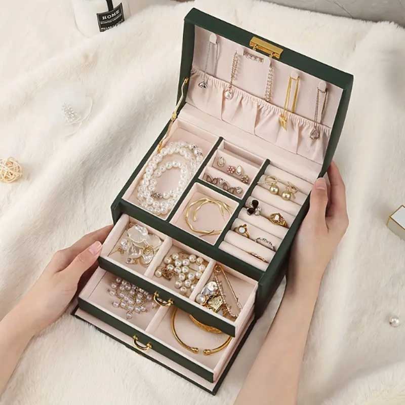 Ręczne pudełko na biżuterię z  – Lockbox Key Secure recenzja i cena