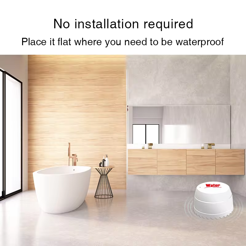 Tuya WiFi Detektor wycieku wod – Water Alarm Sensor recenzja i cena