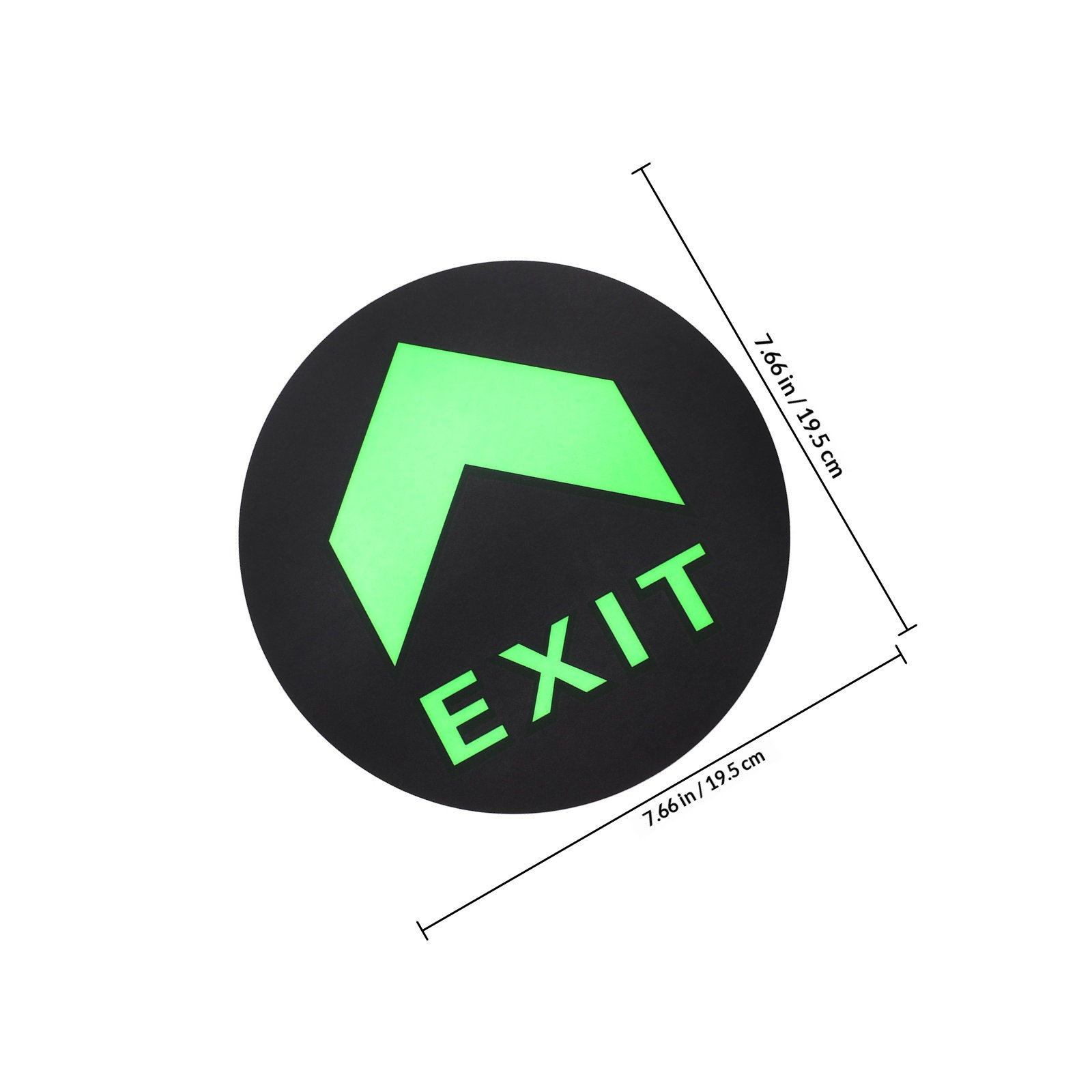 5 szt. Świecące w nocy naklejk – Emergency Exit Sign recenzja i cena