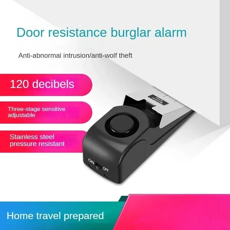 Przenośny alarm do drzwi, blok – Door Stop Alarm recenzja i cena