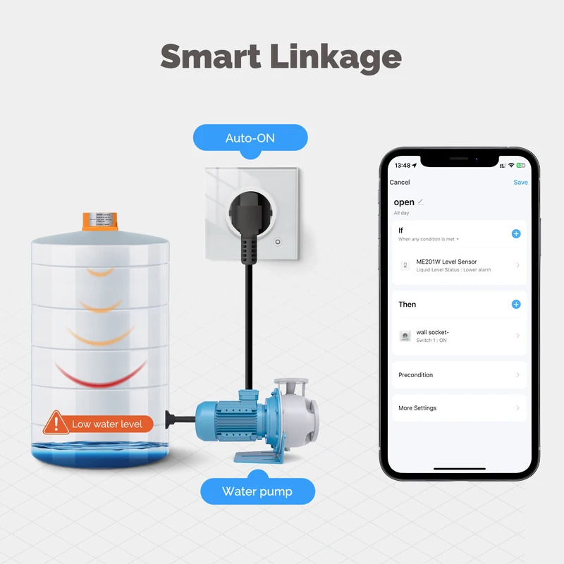 Czujnik poziomu wody MOES Tuya – Water Alarm Sensor recenzja i cena