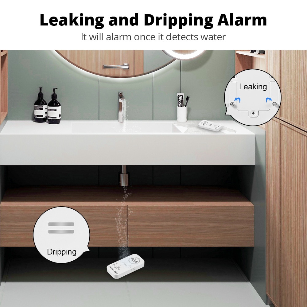 KERUI Bezprzewodowy czujnik wo – Water Alarm Sensor recenzja i cena
