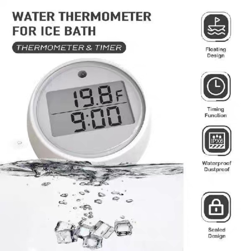 Termometr do kąpieli z lodem,  – Pool Alarm Float recenzja i cena