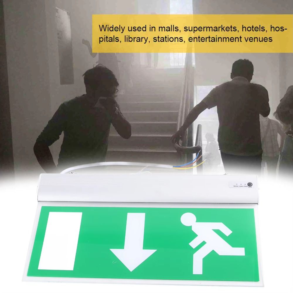 Lampa LED awaryjna komercyjna  – Emergency Exit Sign recenzja i cena