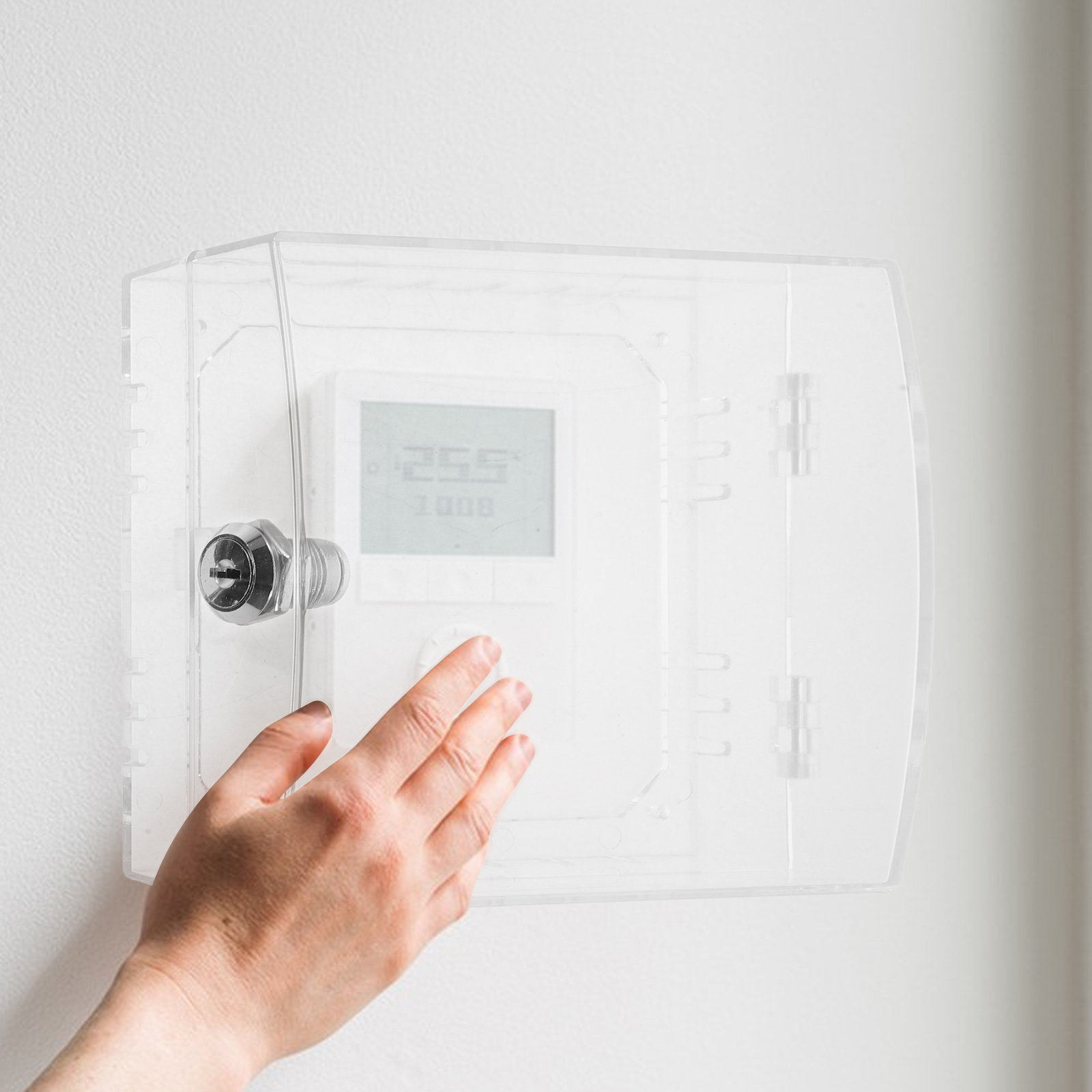 Akrylowa obudowa na termostat  – Lockbox Key Secure recenzja i cena