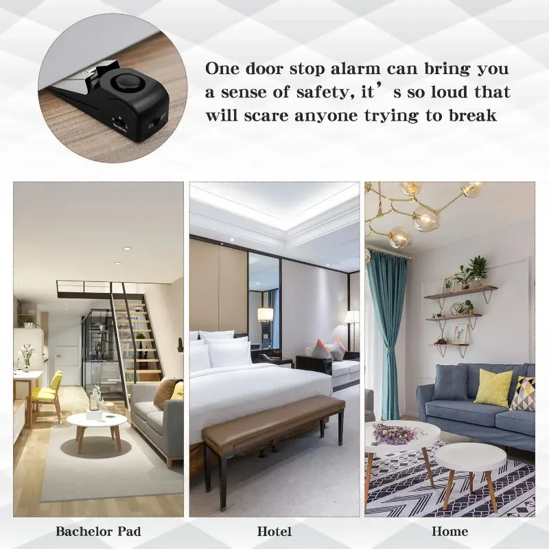 ZEXEF mini system alarmowy ant – Door Stop Alarm recenzja i cena