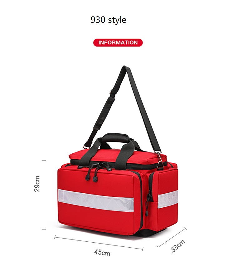 Duża apteczka pierwszej pomocy – First Aid Bag Kit recenzja i cena