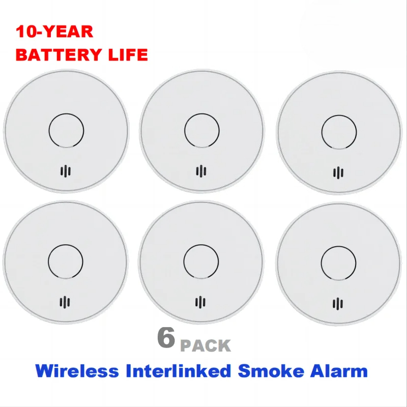 Bezprzewodowy, połączony detek – Smoke Detector Interconnected recenzja i cena