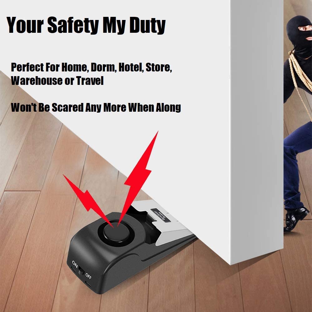 Alarm do drzwi, przenośny, 120 – Door Stop Alarm recenzja i cena