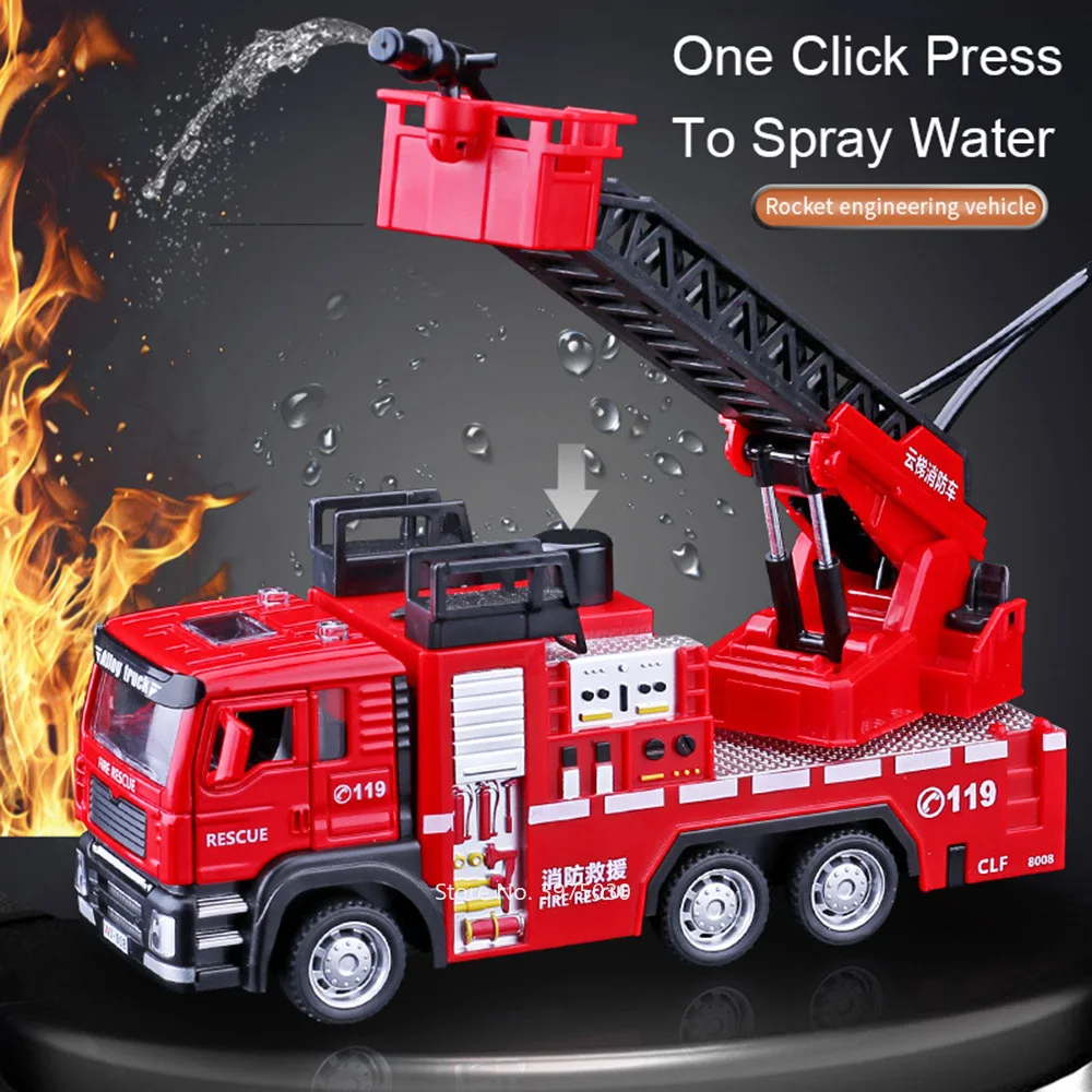 1/32 Samochód strażacki Model  – Fire Escape Ladder recenzja i cena
