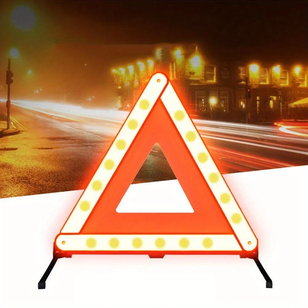 Trójkątny odblaskowy statyw sa – Emergency Exit Sign recenzja i cena