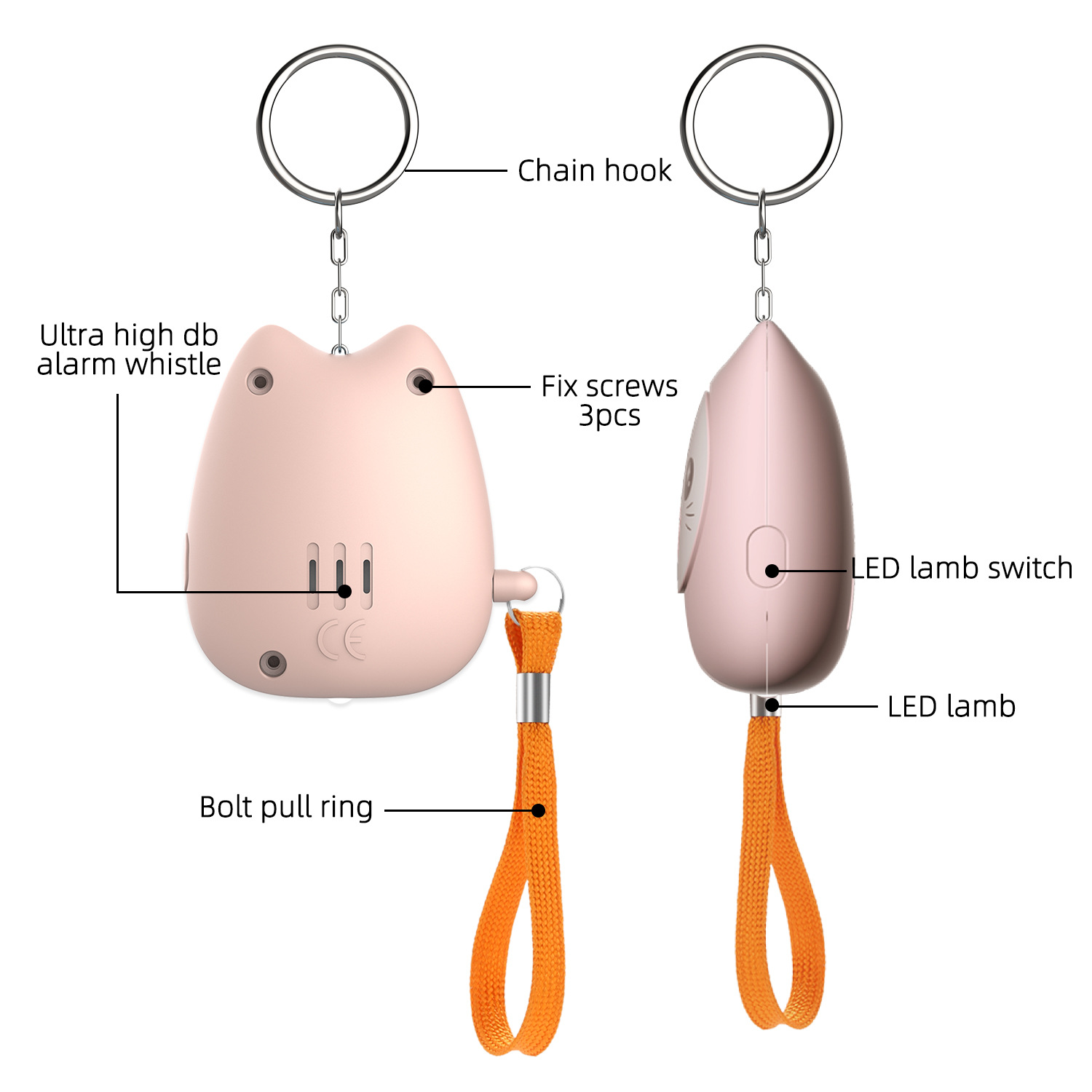 Nowy Osobisty Alarm Samoobrony – Personal Alarm Keychain recenzja i cena