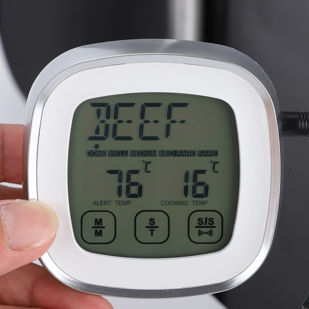 Cyfrowy termometr do mięsa z e – Pool Alarm Float recenzja i cena