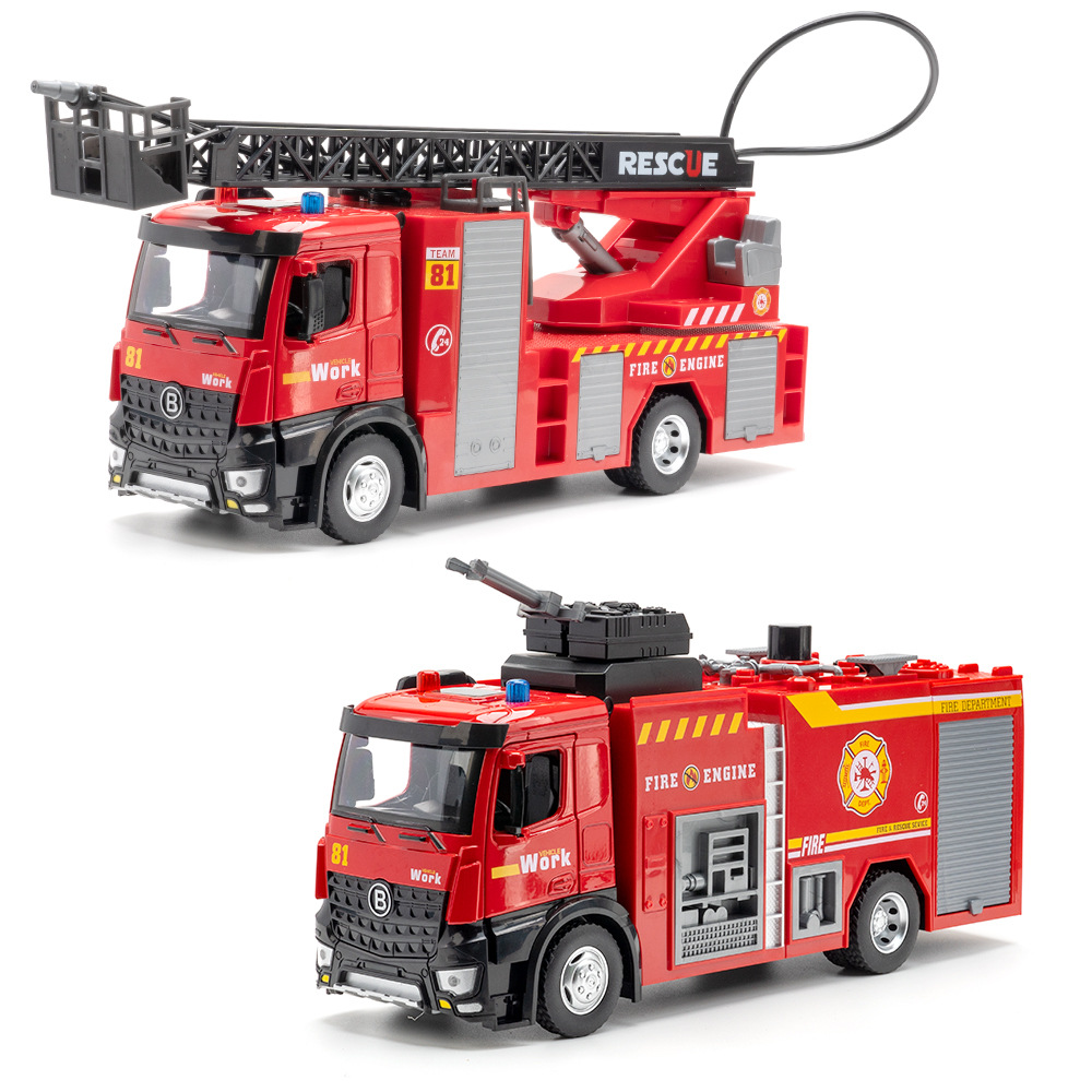 1:18 Wozniki strażackie z drab – Fire Escape Ladder recenzja i cena