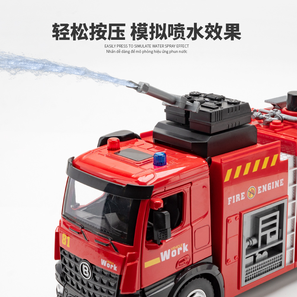 1:18 Wozniki strażackie z drab – Fire Escape Ladder recenzja i cena